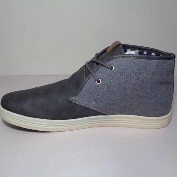 Ben Sherman Size 9.5 M PAYTON Gray Wool New Boots main image 5